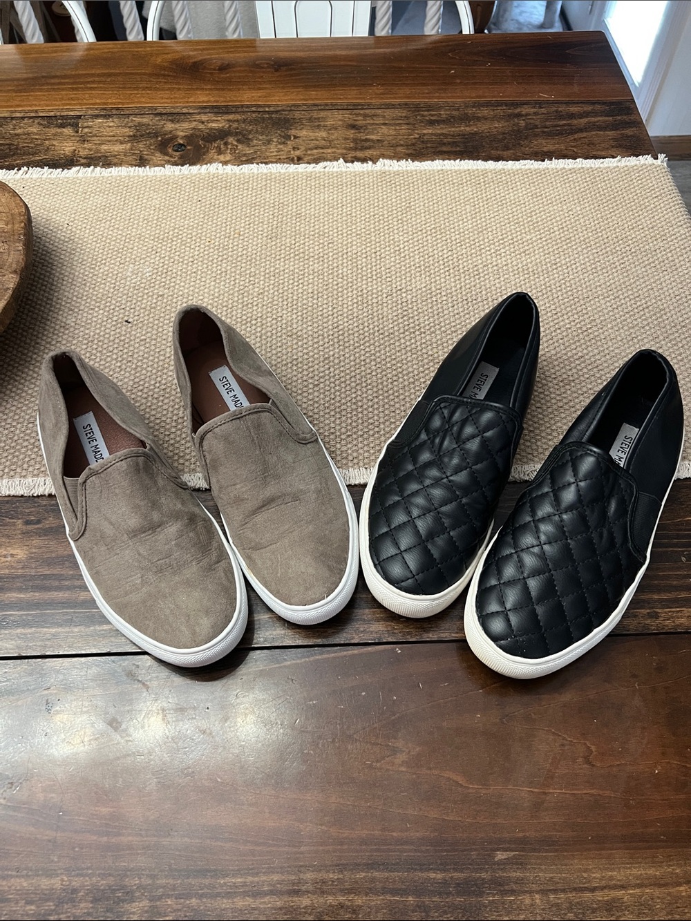 Steve Madden loafers-2 pair so cute!!?